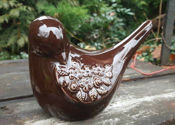 Ceramiczny duży gołąb