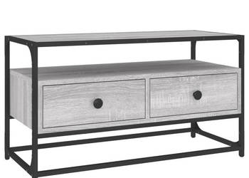 Szafka pod telewizor szary dąb sonoma 80x35x45 cm WM-826313
