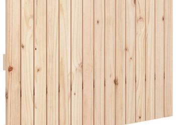 Wezgłowie łóżka 955x3x60 cm lite drewno sosnowe WM-824833