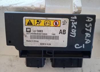 OPEL ASTRA J moduł poduszek 13575683