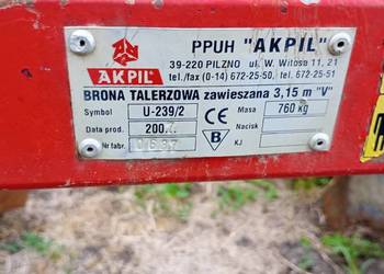 Brona talerzowa