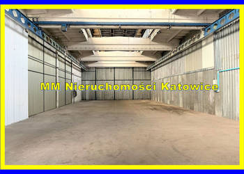 Hala do wynajęcia Katowice przy DTŚ plac, ogrzewanie i socjal.