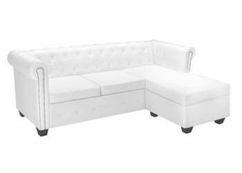 vidaXL Sofa Chesterfield w kształcie litery L(SKU: 275225)