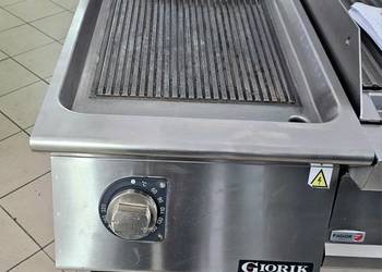 Płyta grillowa ryflowana Giorki, wolnostojąca