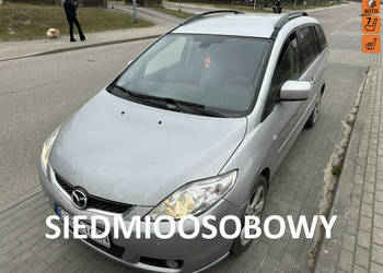 Mazda 5 7 miejsc, klimatronik, tempomat, hak, mocny silnik 143KM I (2005-2…