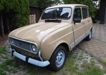 Renault 4 GTL na żółtych 1,1 34KM 1987 r. dożywotni przegląd! do jazdy, OC