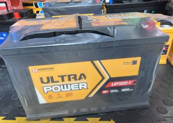 Akumulator Ultra Power 120Ah 900A P+