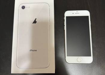 iPhone 8 64GB Biały | Nowa bateria 100% | Jak Nowy | Pudełko | Okazja