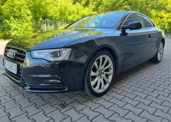 Audi A5 A5 Coupe 2,0TDI 177KM, 1właśc. skórzany środek, 19cali alufelgi/ l…