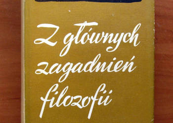 G.E.MOORE - Z głównych zagadnień filozofii