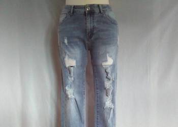 SPODNIE damskie JEANS jasny r. L jakość bdb NOWE