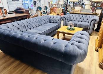 ROGÓWKA + 2os. KANAPA w stylu chesterfield :)