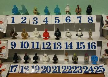 komplet, Star Wars, stikeez, lidl, Gwiezdne Wojny, figurki