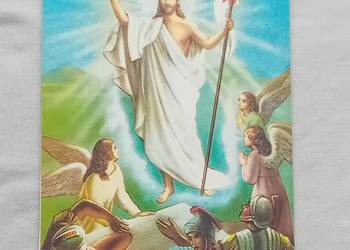 Pocztówka wielkanocna z lat 90-ych XX w. Pocztówka wielkanocna z lat 90-ych XX w.