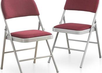 Krzesła składane BOOSDEN 2 sztuki