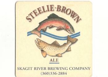 Skagit River  - podstawka do piwa. Nr. 1.