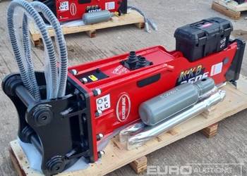 Młot hydrauliczny KOMAK KKB350S 2025 nowy do koparki 6–9 t zestaw