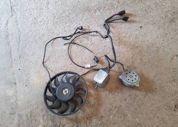 AUDI A4 B6 B7 MODUL WENTYLATORA 8E0959501D WENTYLATOR CHLODNICY INSTALACJA
