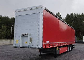 firana Schmitz Cargobull Firana Standard, Oś podnoszona, Paleciara