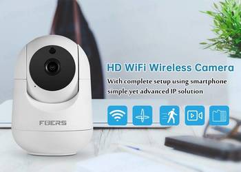 Kamera, niania Tuya Smart Home WiFi monitoring, śledzenie.