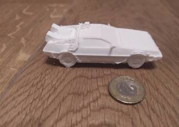 Figurka Powrót do przyszłości Back to the Future DMC-12 DeLorean latający