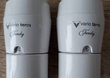 VARIO TERM głowice termostatyczne TRENDY M28X1.5 białe - NOWE- 2 sztuki
