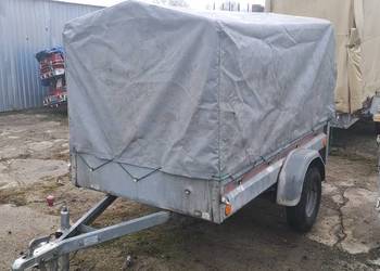 Przyczepa dmc 750 kg Neptun z plandeką 200x100 cm z dokumentami