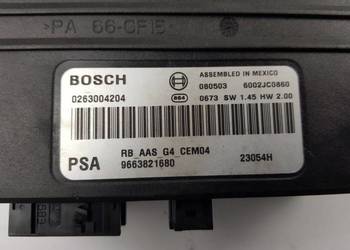 MODUŁ PDC 9663821680 CITROEN C5 III MODUŁ PDC 9663821680 CITROEN C5 III