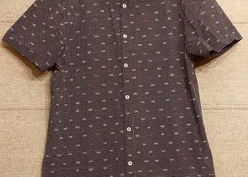 Granatowa męska koszula z krótkim rękawem HOUSE rozmiar L