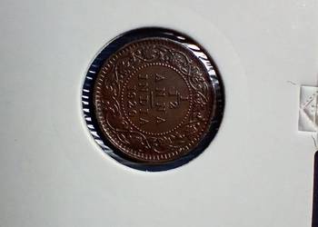 Stare monety 1/12 anny 1920 Indie Brytyjskie piękna