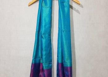 Elegancki Wyjątkowy Szal z Indii 100% Jedwab Bohemian Boho