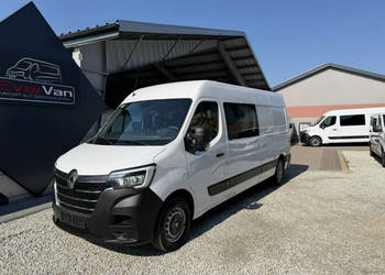 Renault Master max L3H2 7 osobowy brygadówka lift doka pełna opcja