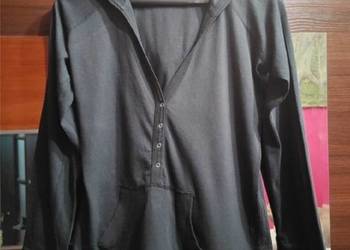 Bluza czarna z kapturem