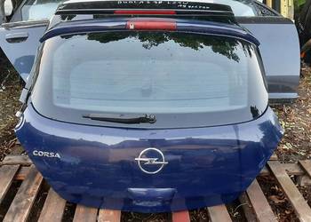 klapa bagażnika OPEL CORSA D 3drzwi lak. Z20Z kompletna