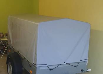 HUMBAUR Stelly 750 z plandeką*Przyczepka lekka towarowa*jak nowa*Aluminiowa