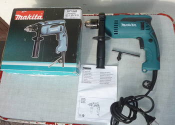 Wiertarka udarowa Makita HP1640, 680Wat.16mm.Nieużywana (nowa).