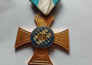 MEDAL NIEMIECKI, ORDER, KRZYŻ FUR TREUE MITGLIEDSCHAFT BKVEV