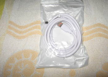 Kabel sygnałowo-prądowy USB A do USB C- solidny do 120V odługości 2,5m