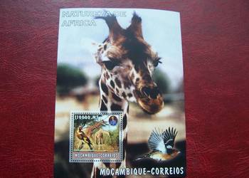 Mozambik 2002 MNH Fauna Zwierzęta Żyrafa