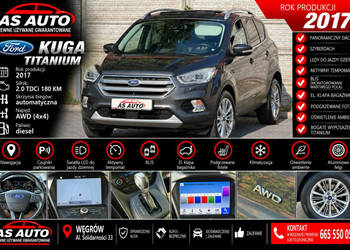 Ford Kuga 2.0TDCi 180KM AWD/Navi/Kamera/Panorama/szyberdach/Pod.Fotele/ACC…
