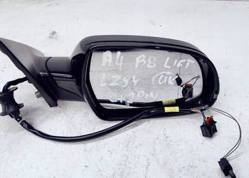 LUSTERKO PRAWE AUDI A4 B8 LIFT LZ9Y 6+2 PIN UK LUSTERKO PRAWE AUDI A4 B8 LIFT LZ9Y 6+2 PIN UK