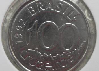 BRAZYLIA-100 CRUZEIROS-1992 r (PEIXE-BOI)