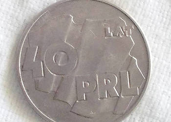 prl monety obiegowe, 40 lat prl moneta, 100 zł z 1984 roku 40 lat prl vinta