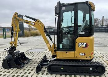 FABRYCZNIE NOWA MINIKOPARKA CATERPILLAR 302 CR