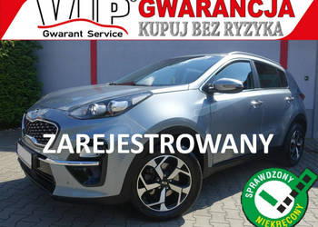 Kia Sportage 1,6i Navi Ledy Klimatronik Alu Półskóra Zarejestrowany VIP Gw…