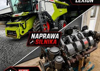 Naprawa Silnika Mercedes OM502 V8 CLAAS Lexion Sieczkarnia