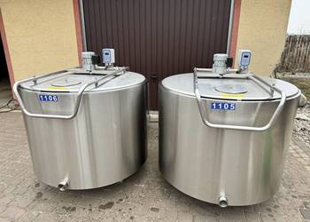 zbiornik do mleka schładzalnik do mleka 500L - NOWE