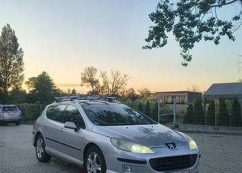 Peugot 407sw 2.0 HDi 136km panorama, nowe opony, świeży przegląd, opłaty do