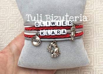 Bransoletka z imionami dzieci