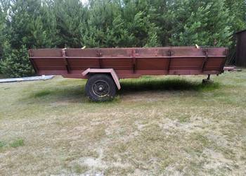 Przyczepa rolnicza jednoosiowa